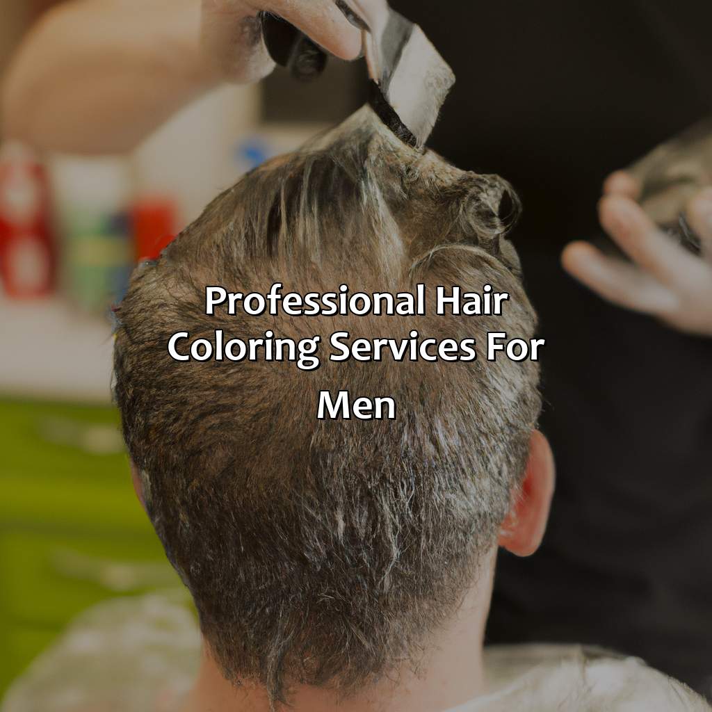 Professional Hair Coloring Services For Men  - What Color Should I Dye My Hair Male, 