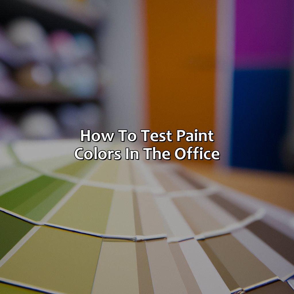 How To Test Paint Colors In The Office  - What Color Should I Paint My Office, 