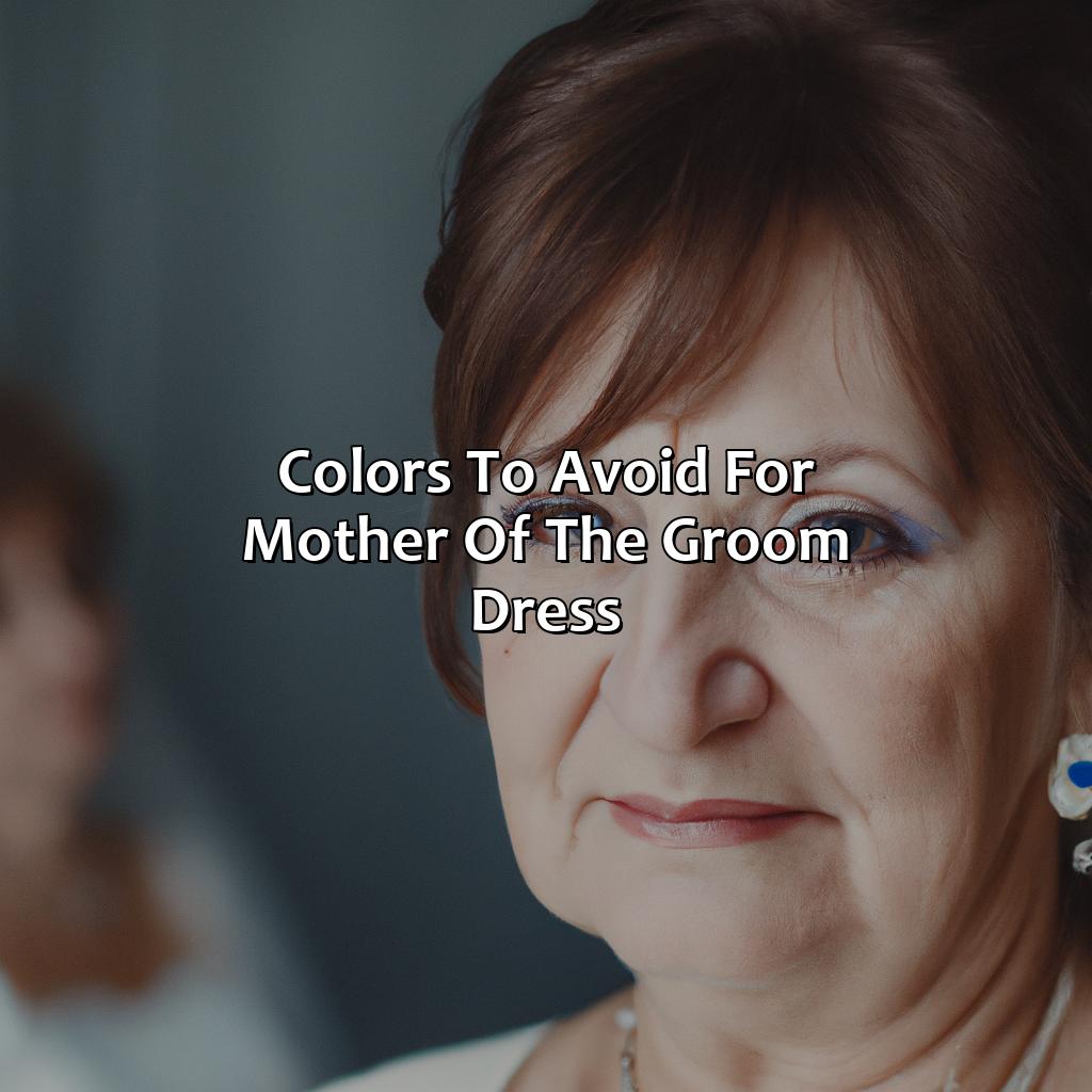 Colors To Avoid For Mother Of The Groom Dress  - What Color Should Mother Of The Groom Wear, 