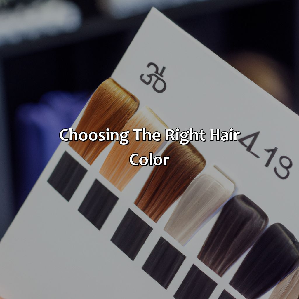 Choosing The Right Hair Color  - What Color Should My Hair Be, 