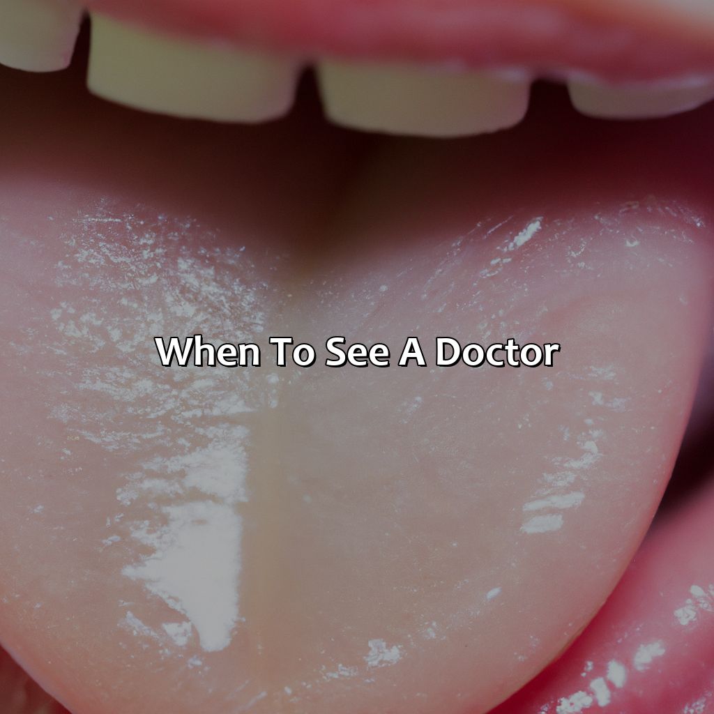 When To See A Doctor  - What Color Should My Tongue Be, 