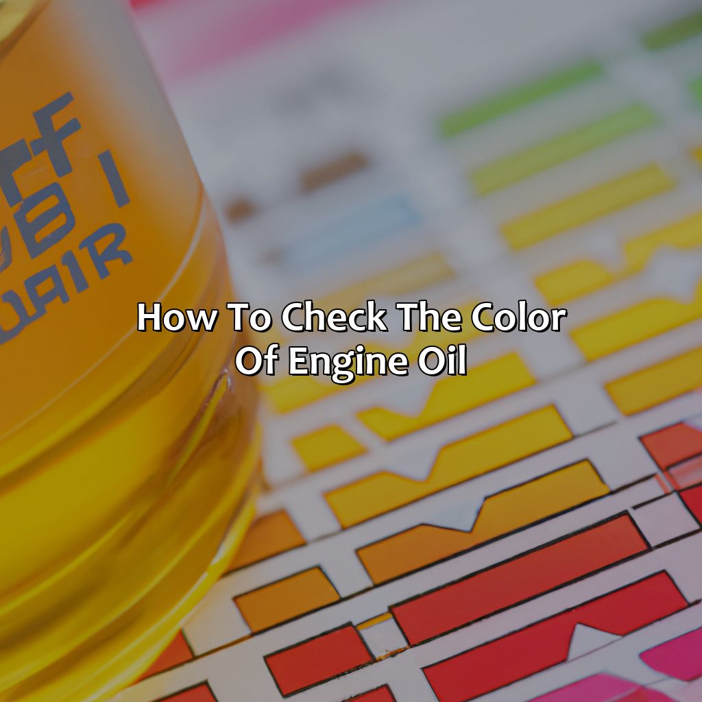 How To Check The Color Of Engine Oil  - What Color Should Oil Be, 