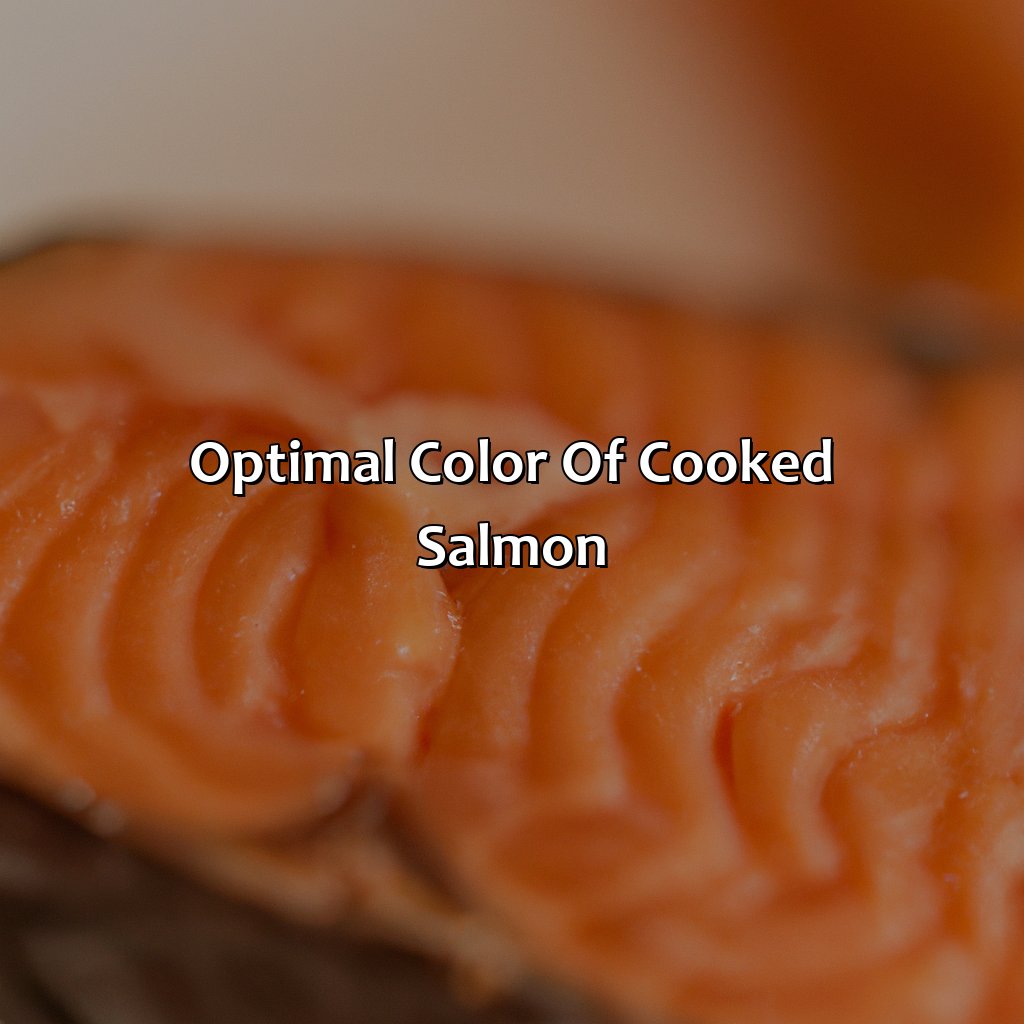 Optimal Color Of Cooked Salmon  - What Color Should Salmon Be When Cooked, 