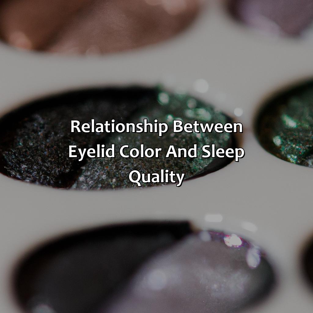Relationship Between Eyelid Color And Sleep Quality  - What Color Should The Inside Of Your Eyelids Be, 