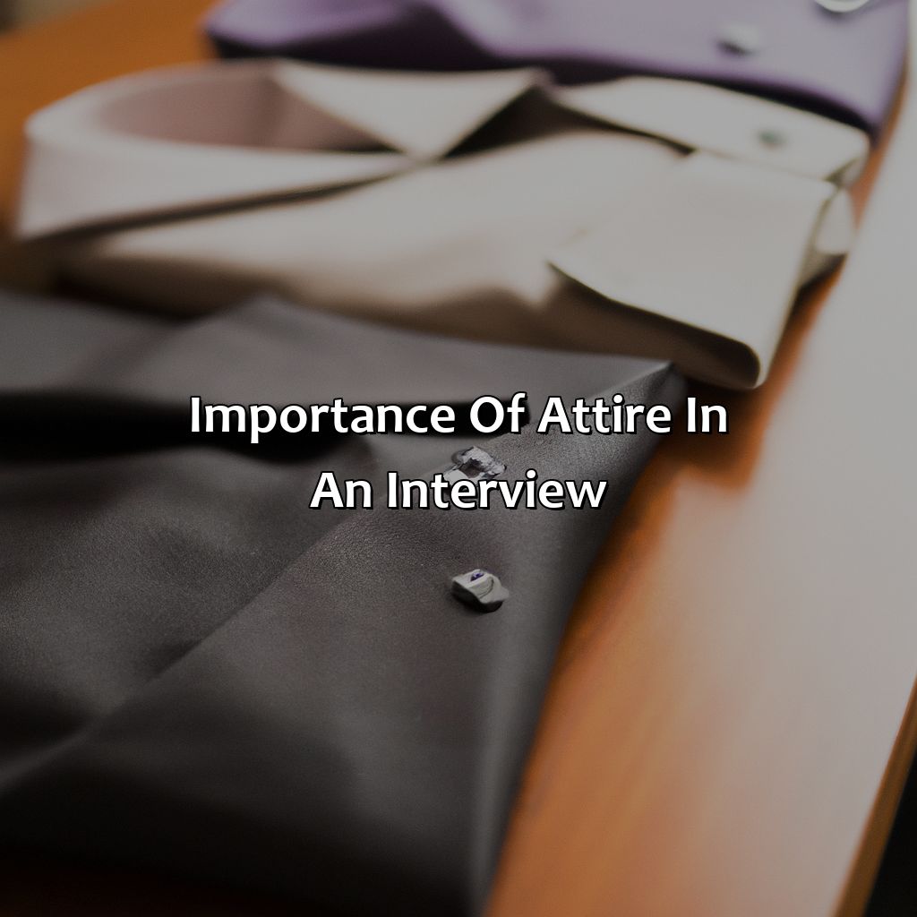 Importance Of Attire In An Interview  - What Color Should You Wear To An Interview, 