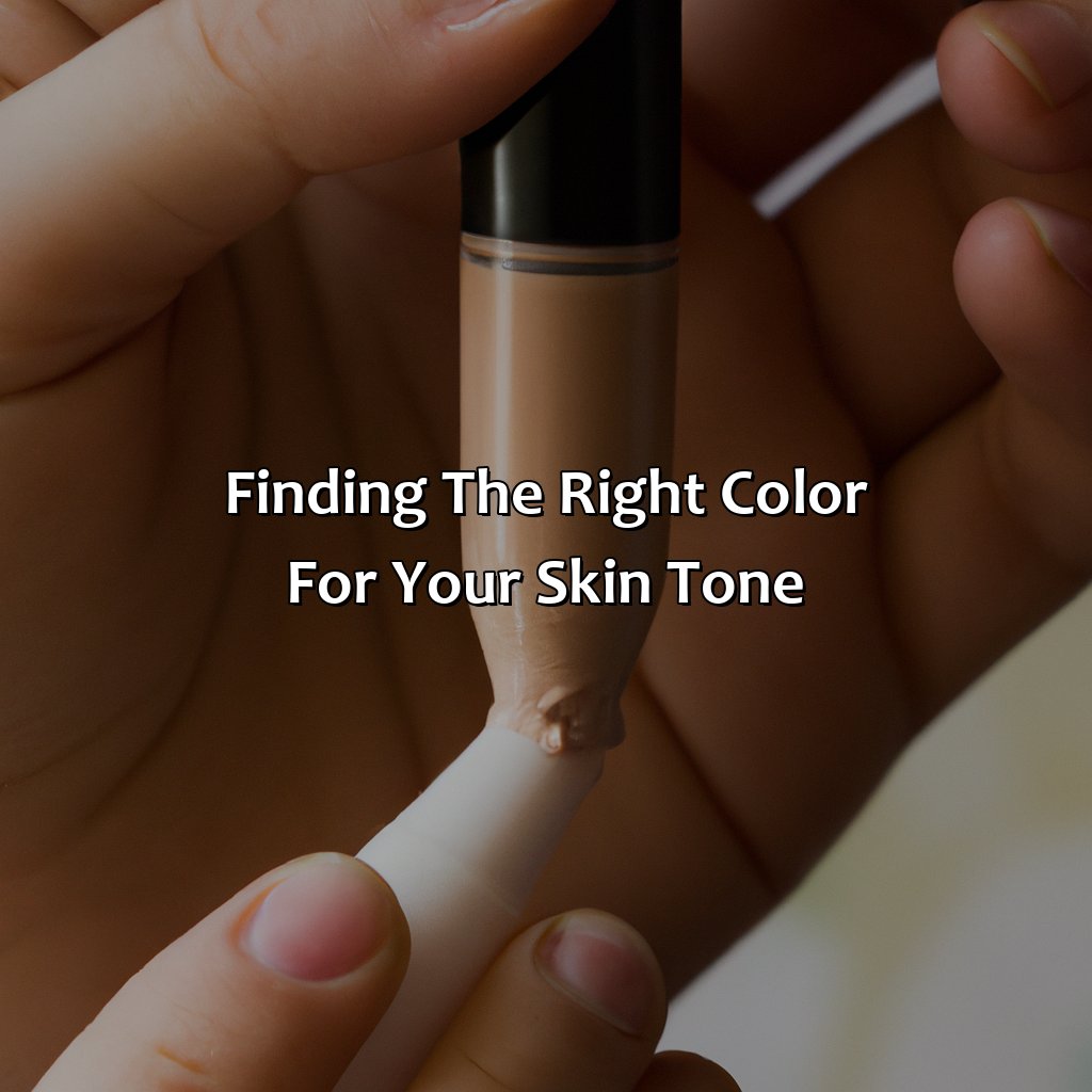 Finding The Right Color For Your Skin Tone  - What Color Should Your Concealer Be, 