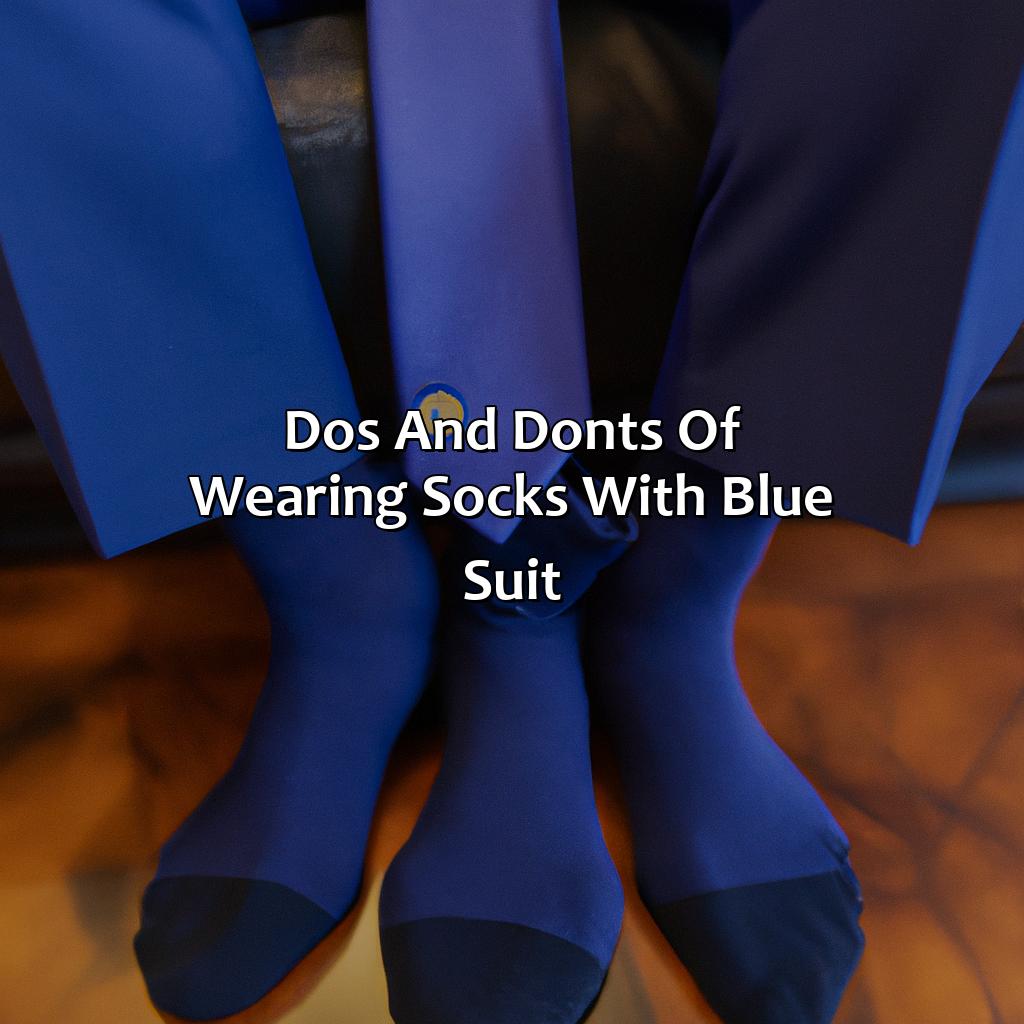 Do’S And Don’Ts Of Wearing Socks With Blue Suit  - What Color Socks With Blue Suit, 