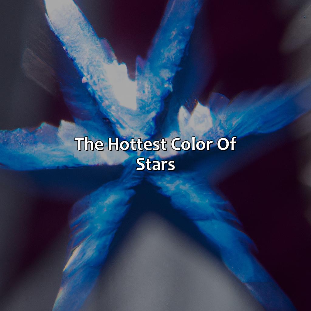 The Hottest Color Of Stars  - What Color Star Is The Hottest, 