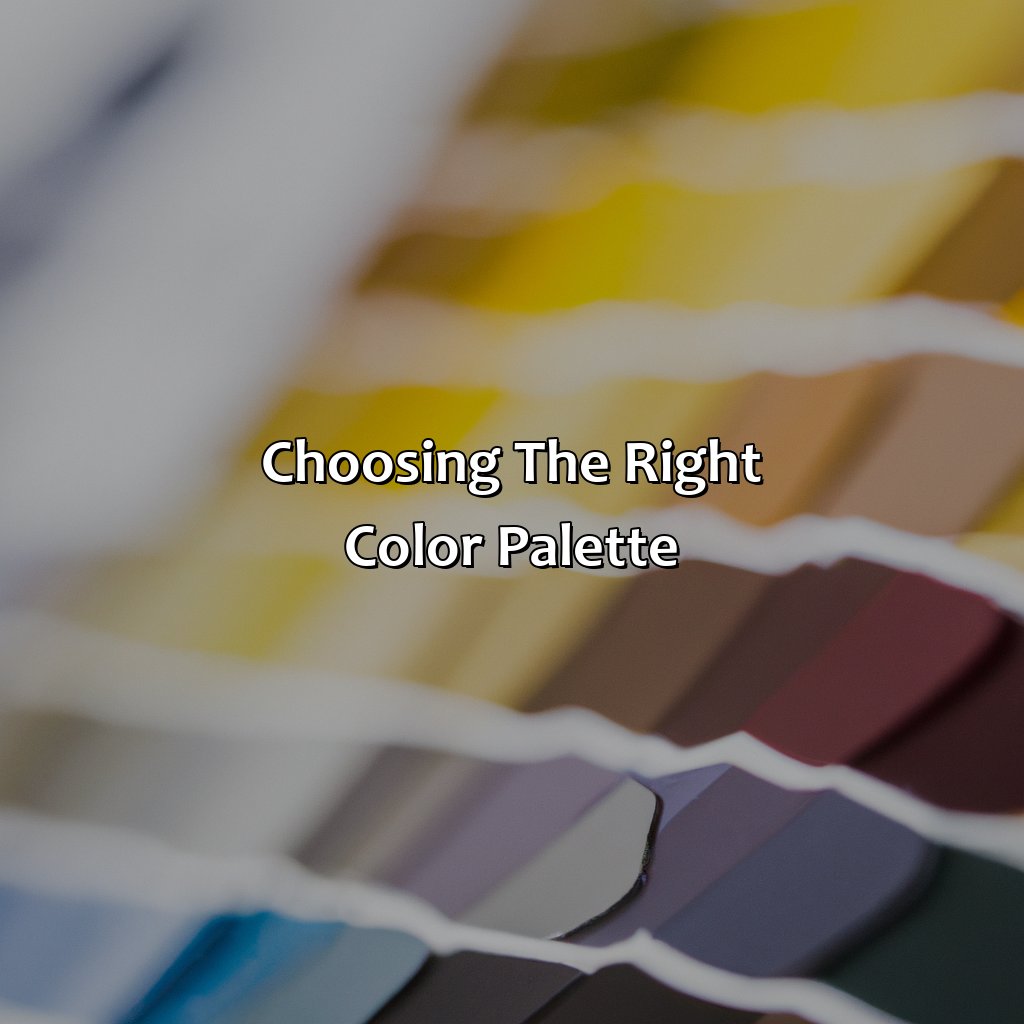Choosing The Right Color Palette  - What Color Starts With S, 