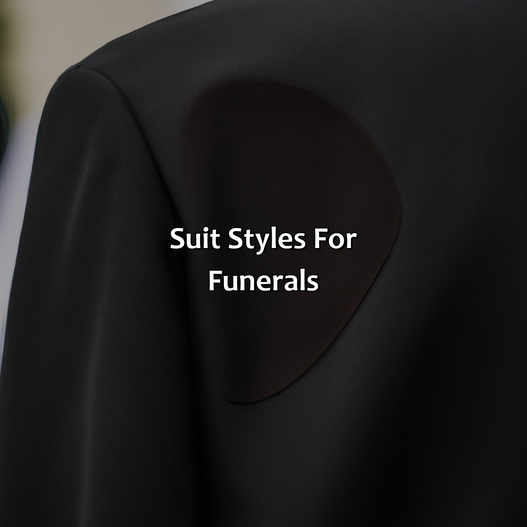 Suit Styles For Funerals  - What Color Suit For Funeral, 