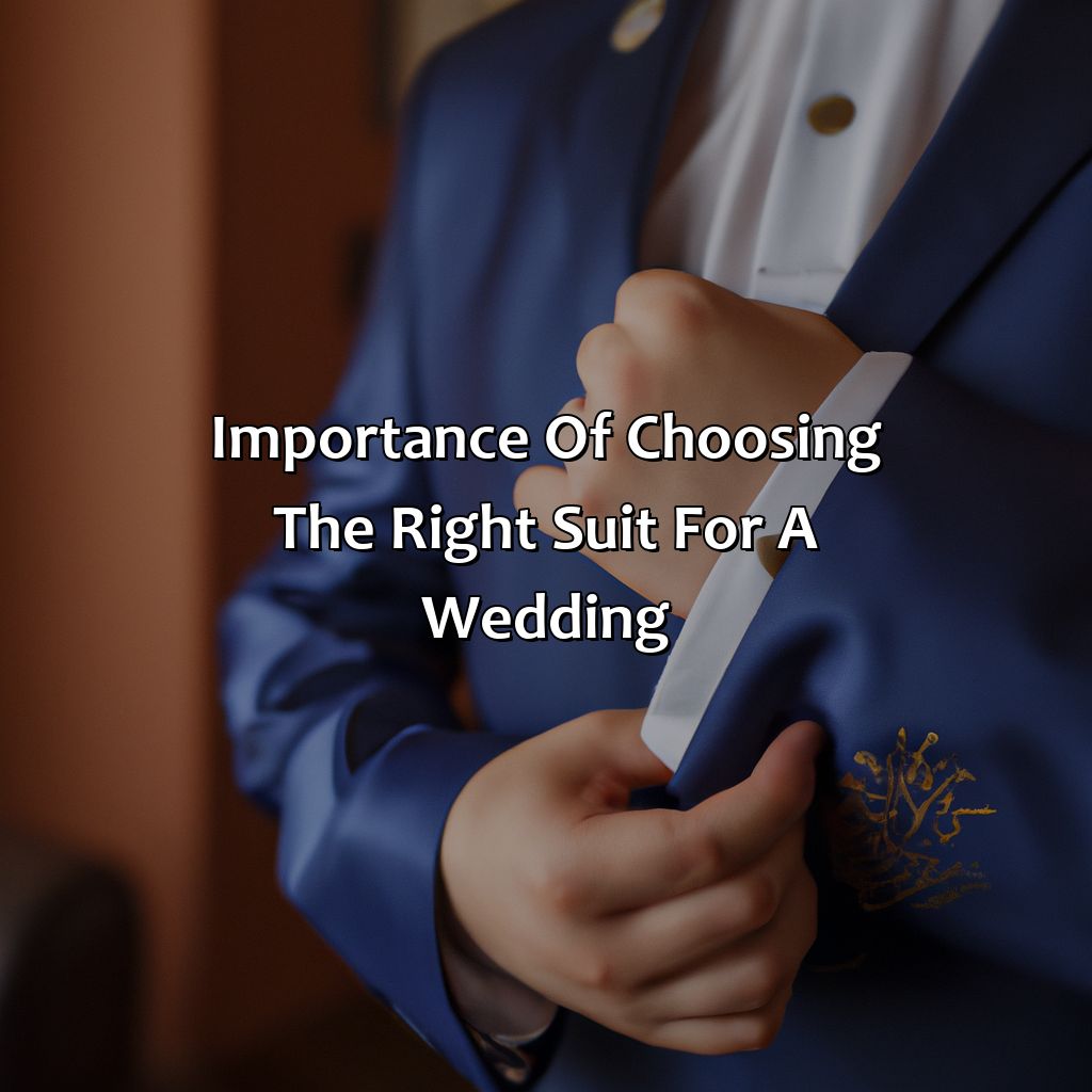 Importance Of Choosing The Right Suit For A Wedding  - What Color Suit For Wedding, 
