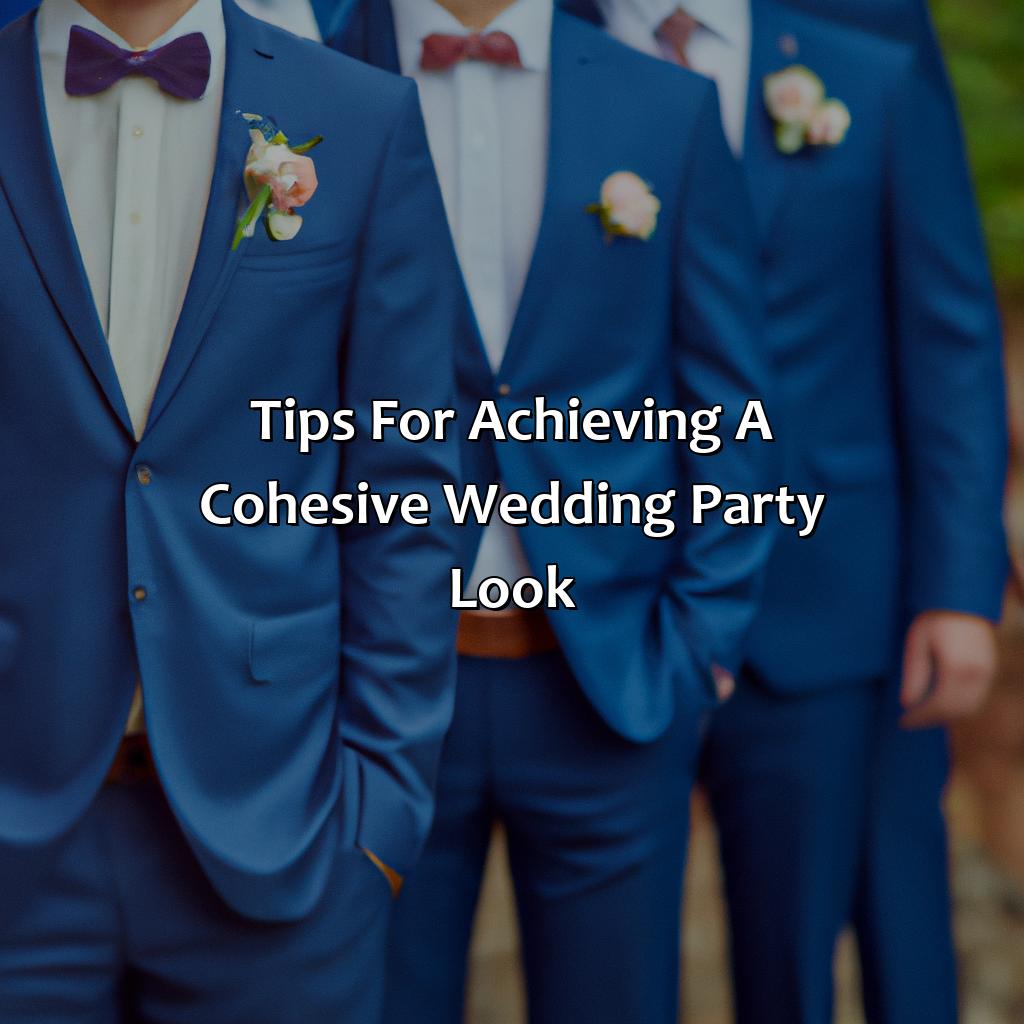 Tips For Achieving A Cohesive Wedding Party Look  - What Color Suit For Wedding, 