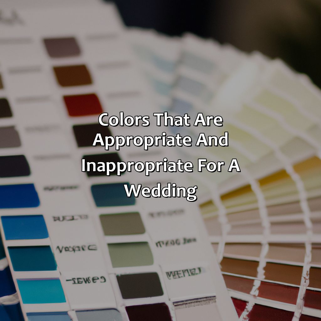 Colors That Are Appropriate And Inappropriate For A Wedding  - What Color Suit To Wear To A Wedding, 