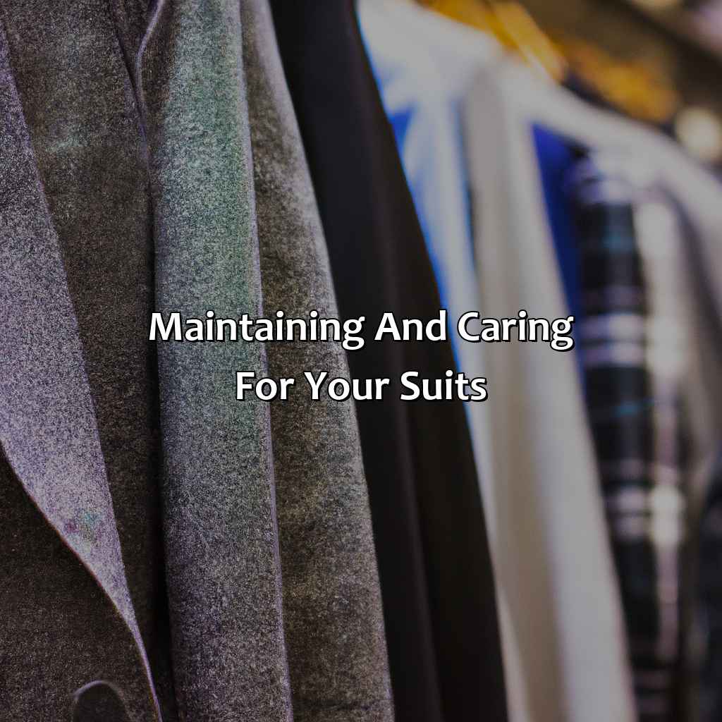 Maintaining And Caring For Your Suits  - What Color Suits Should A Man Own, 