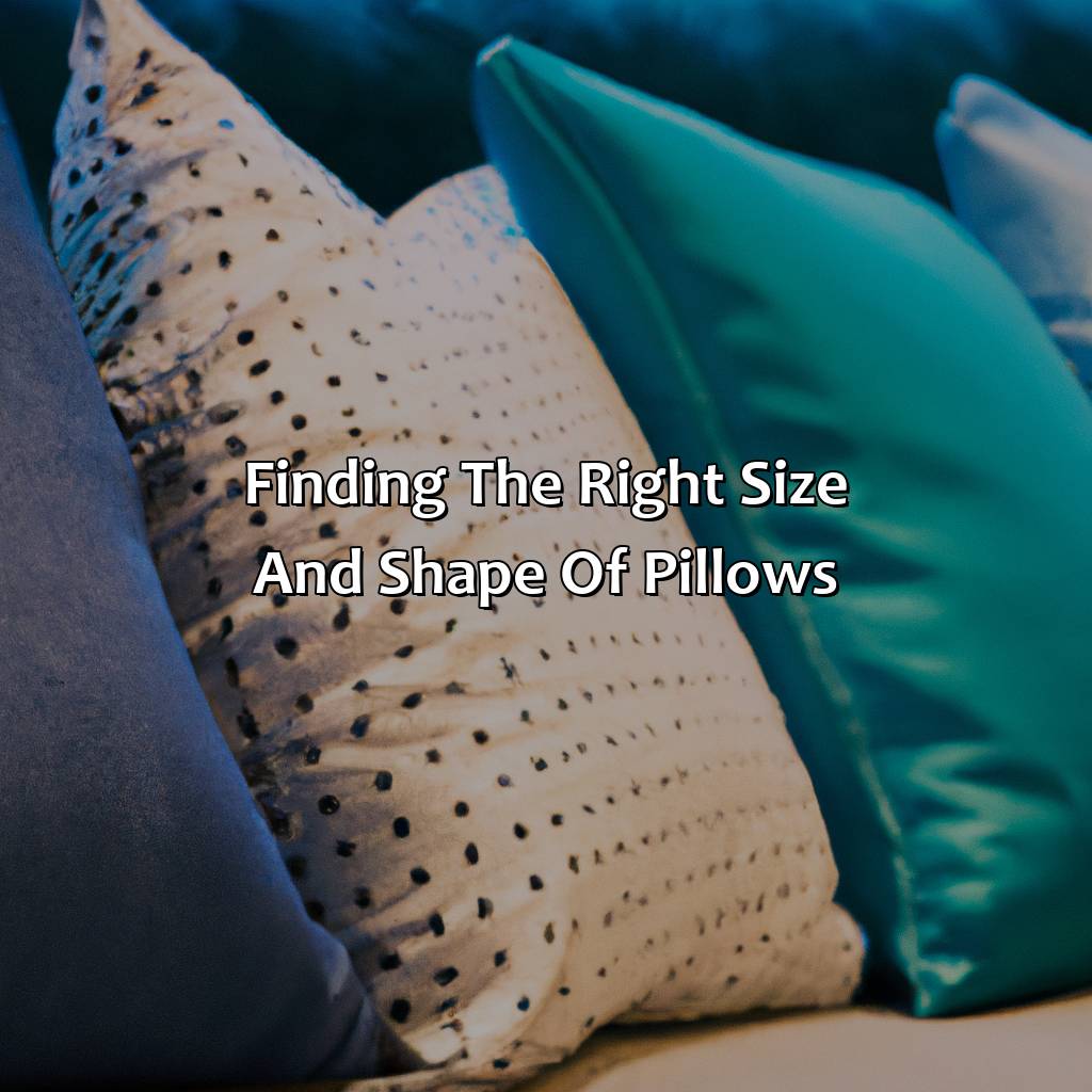 Finding The Right Size And Shape Of Pillows  - What Color Throw Pillows For Grey Couch, 