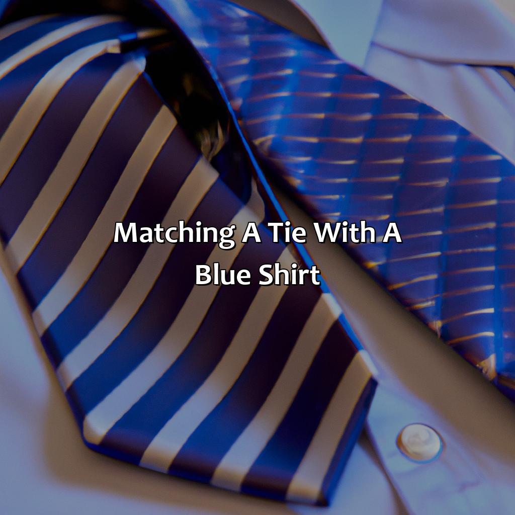 Matching A Tie With A Blue Shirt  - What Color Tie With Blue Shirt, 