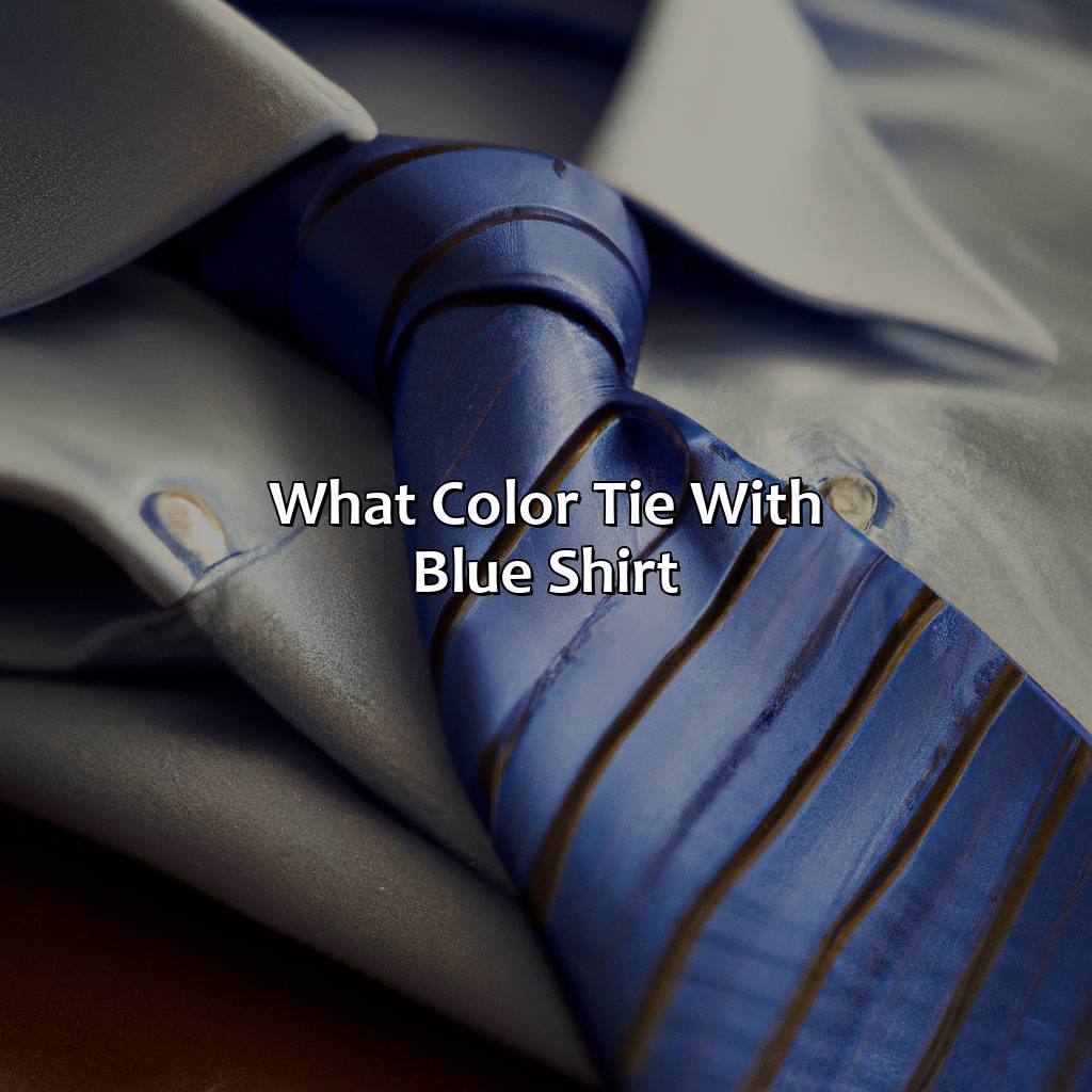 What Color Tie With Blue Shirt - colorscombo.com