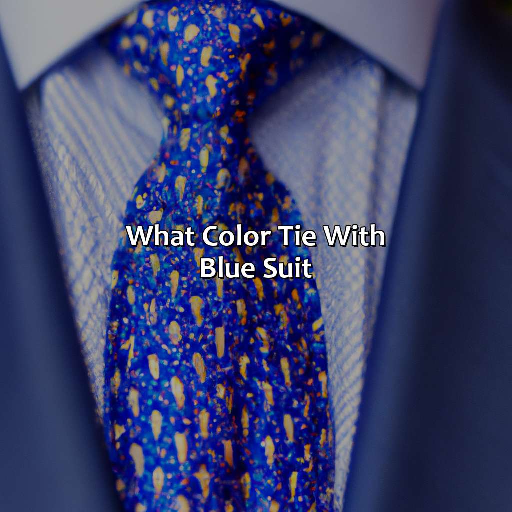 What Color Tie With Blue Suit - colorscombo.com