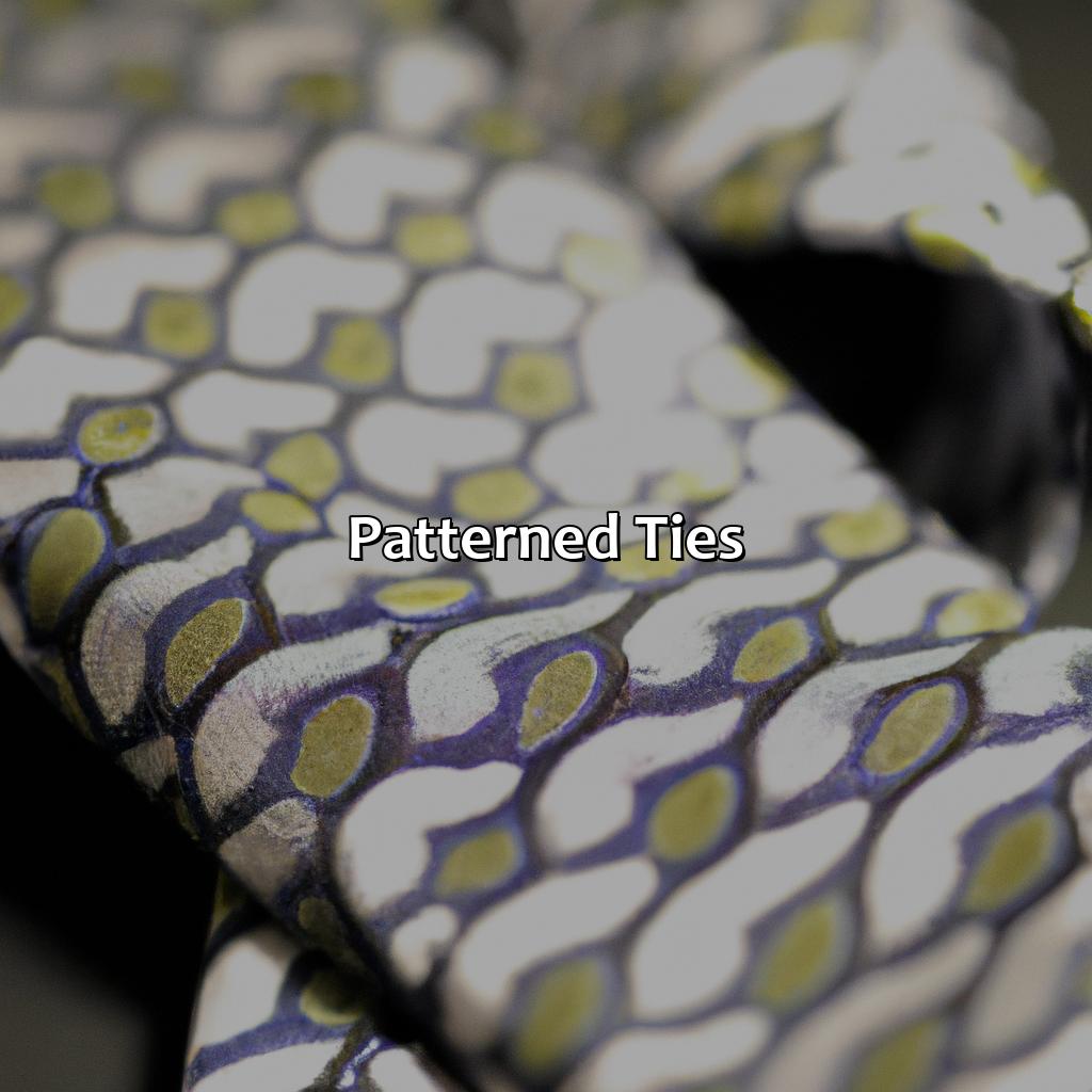 Patterned Ties  - What Color Tie With Grey Suit, 