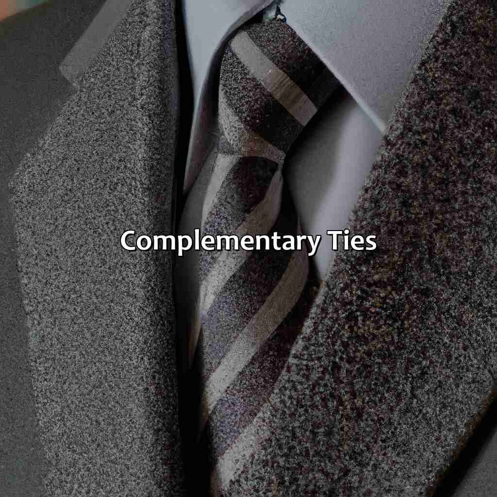 Complementary Ties  - What Color Tie With Grey Suit, 