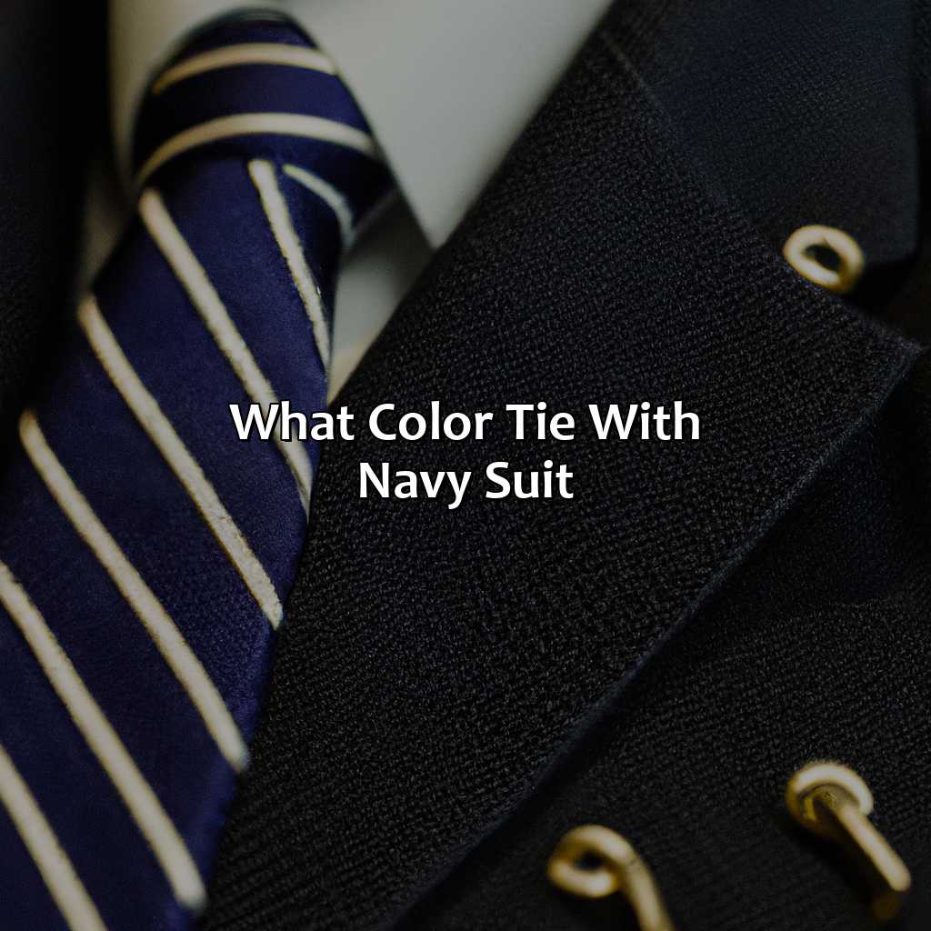 What Color Tie With Navy Suit - colorscombo.com