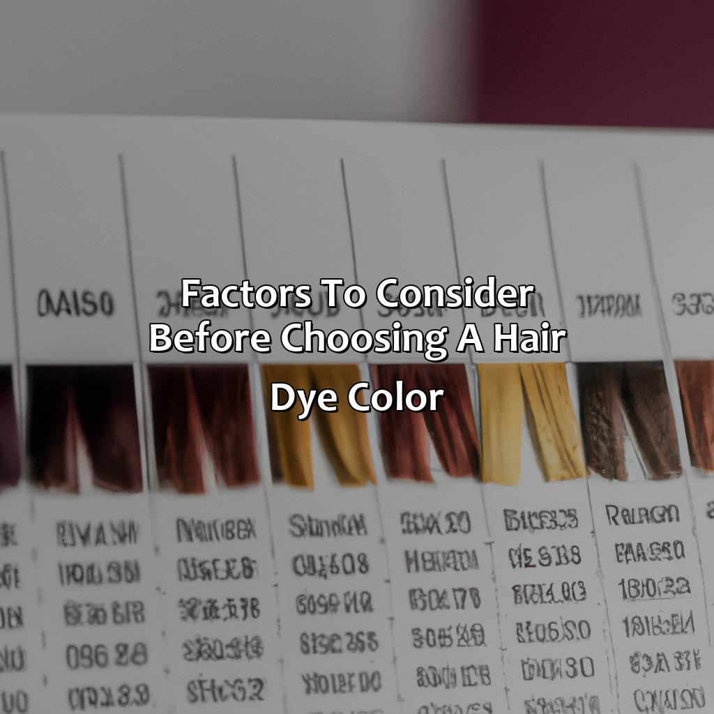 Factors To Consider Before Choosing A Hair Dye Color  - What Color To Dye Your Hair, 
