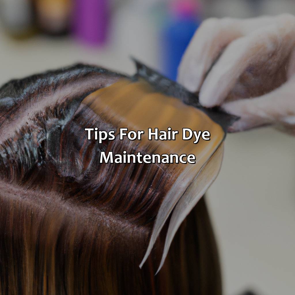 Tips For Hair Dye Maintenance  - What Color To Dye Your Hair, 