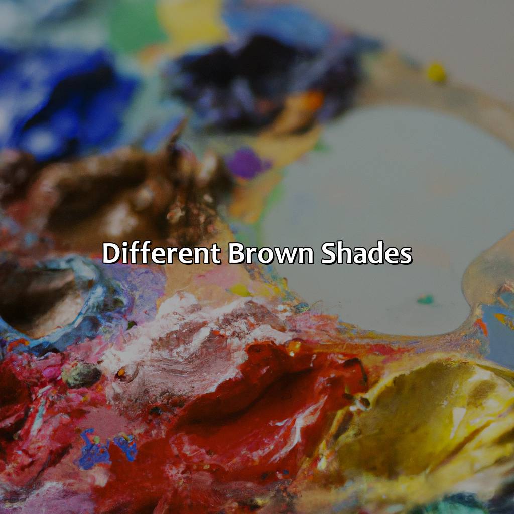Different Brown Shades  - What Color To Mix To Get Brown, 