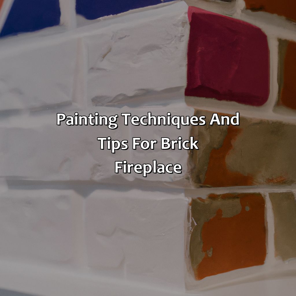 Painting Techniques And Tips For Brick Fireplace  - What Color To Paint Brick Fireplace, 