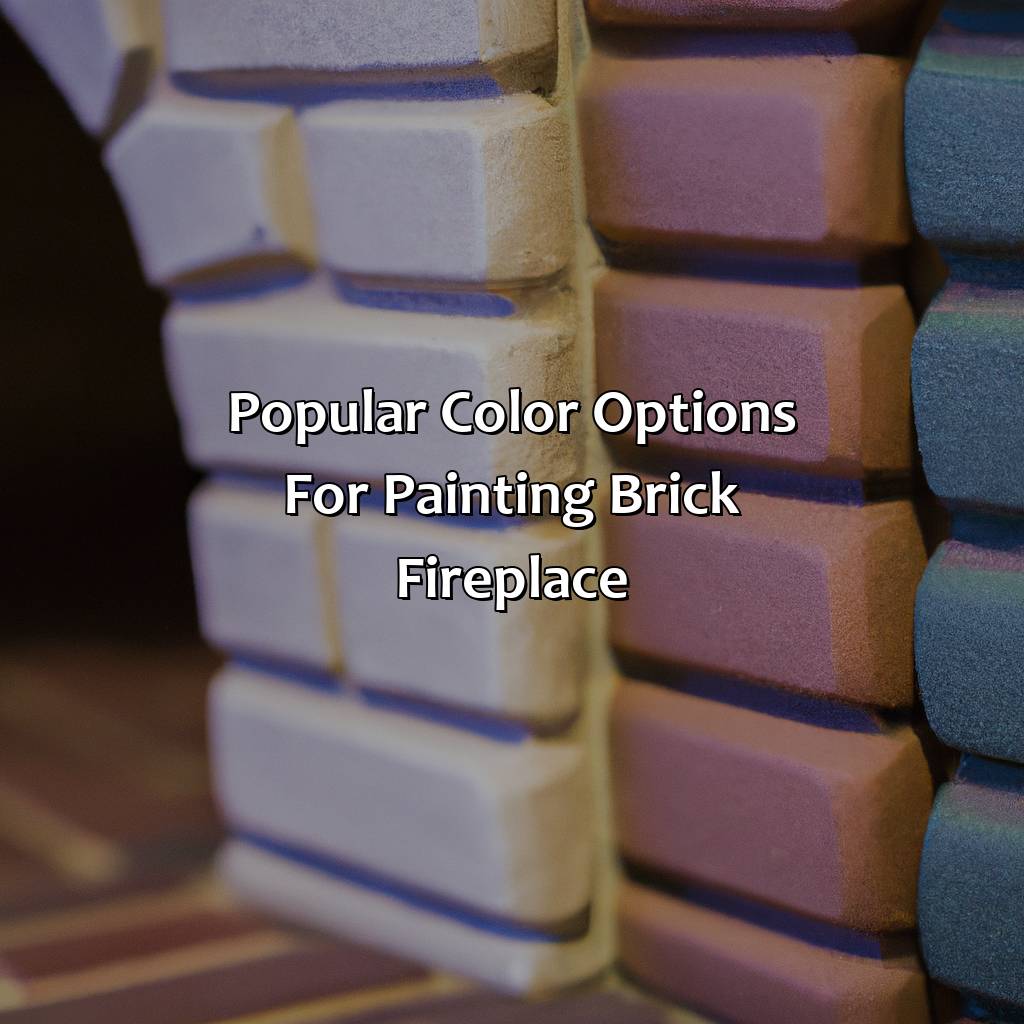 Popular Color Options For Painting Brick Fireplace  - What Color To Paint Brick Fireplace, 