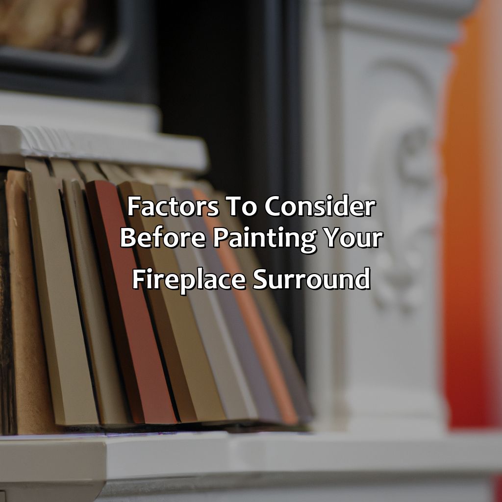 Factors To Consider Before Painting Your Fireplace Surround  - What Color To Paint Fireplace Surround, 