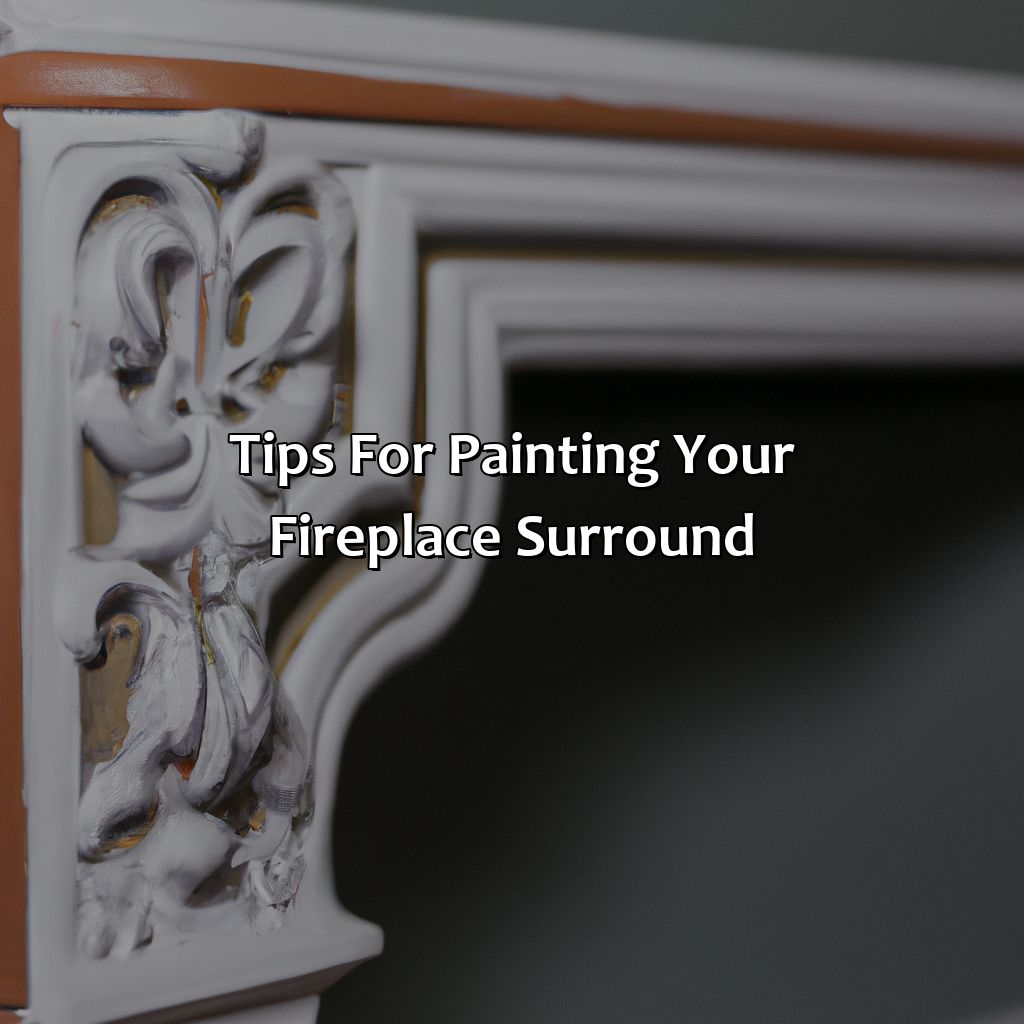 Tips For Painting Your Fireplace Surround  - What Color To Paint Fireplace Surround, 