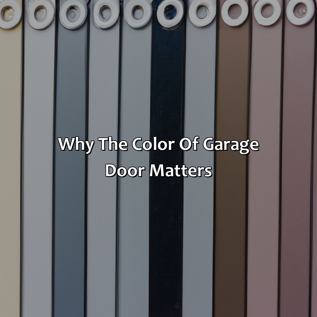 Why The Color Of Garage Door Matters  - What Color To Paint Garage Door, 