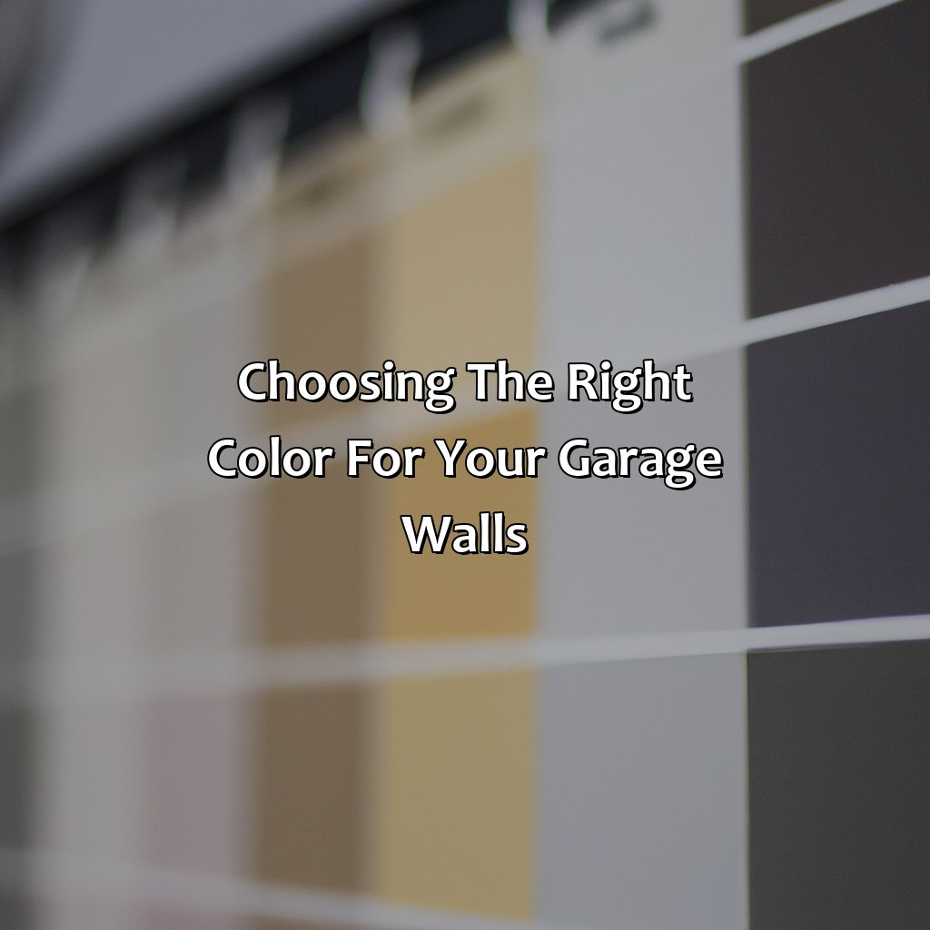 Choosing The Right Color For Your Garage Walls  - What Color To Paint Garage Walls, 
