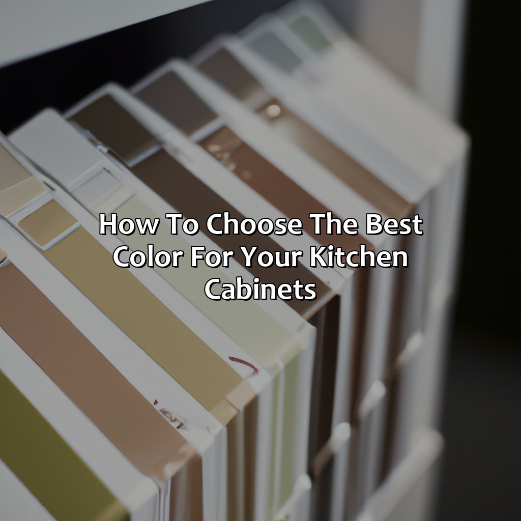 How To Choose The Best Color For Your Kitchen Cabinets  - What Color To Paint Kitchen Cabinets, 