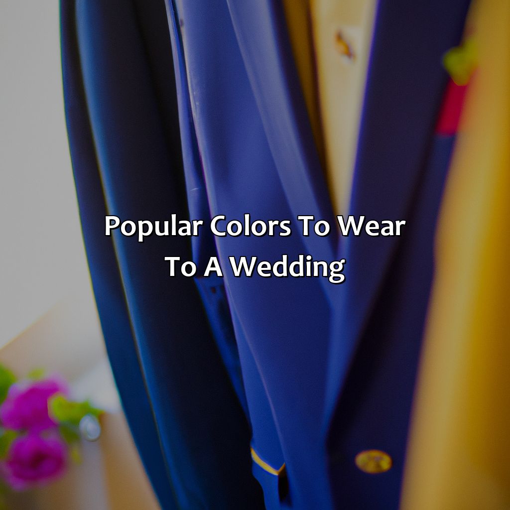 Popular Colors To Wear To A Wedding  - What Color To Wear To A Wedding, 