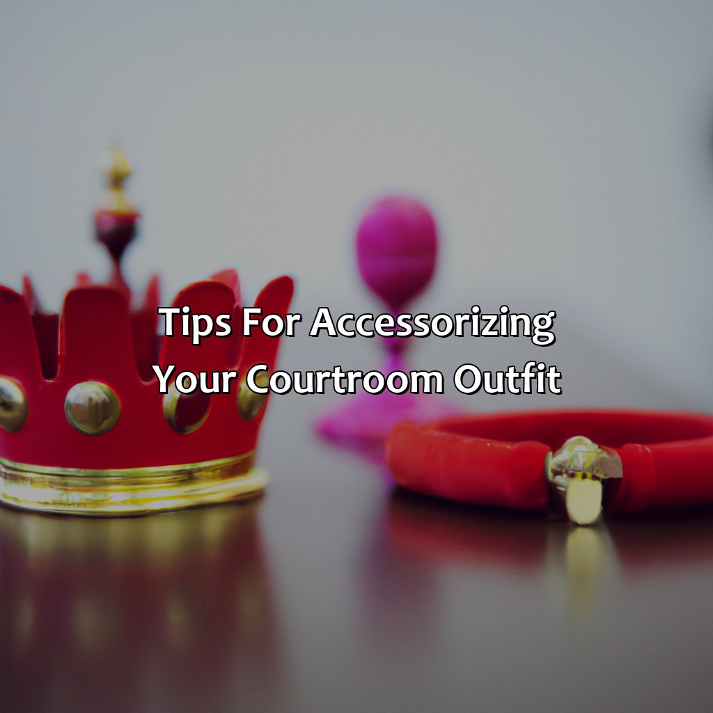 Tips For Accessorizing Your Courtroom Outfit  - What Color To Wear To Court, 