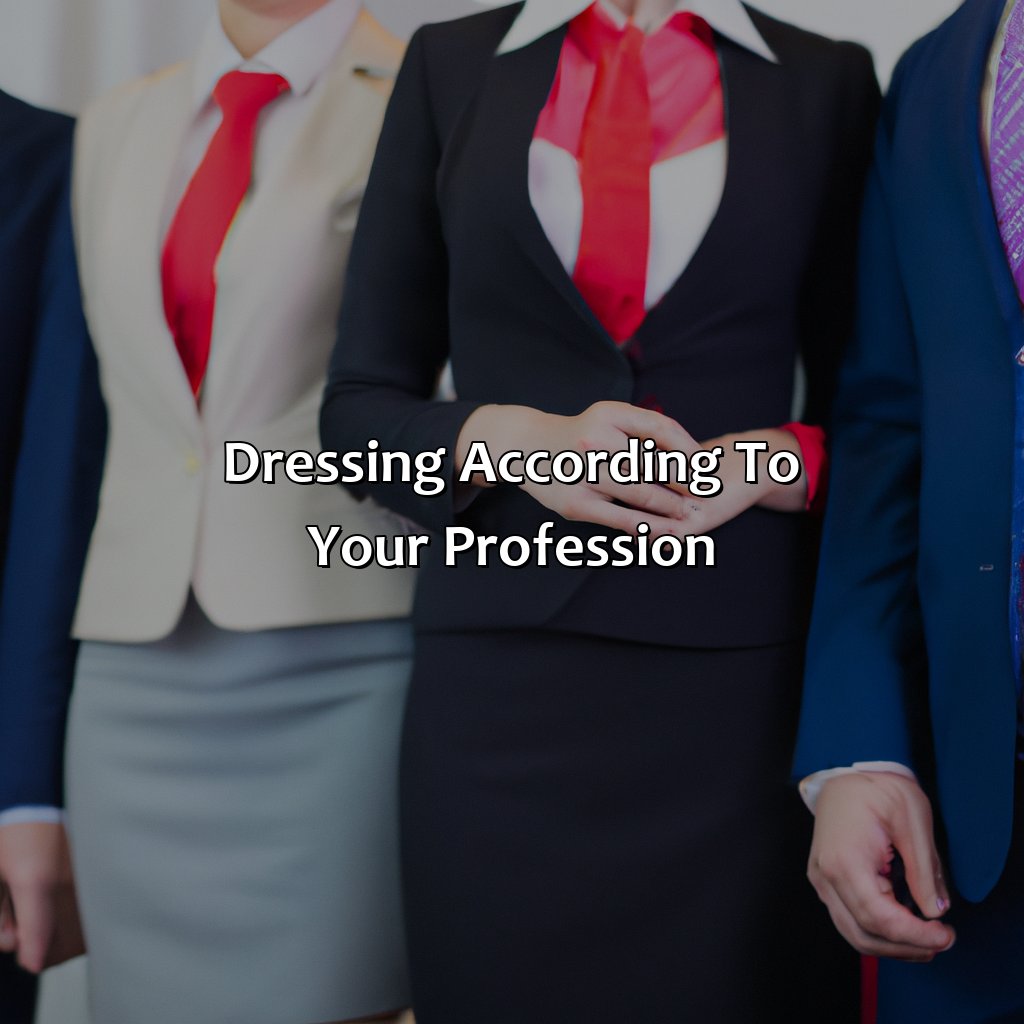 Dressing According To Your Profession  - What Color To Wear Today, 