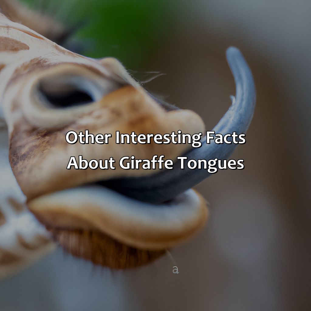 Other Interesting Facts About Giraffe Tongues  - What Color Tongues Do Giraffes Have, 