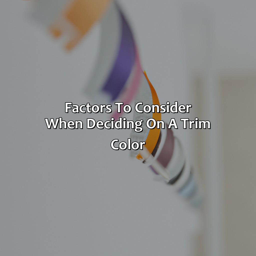 Factors To Consider When Deciding On A Trim Color  - What Color Trim With White Walls, 