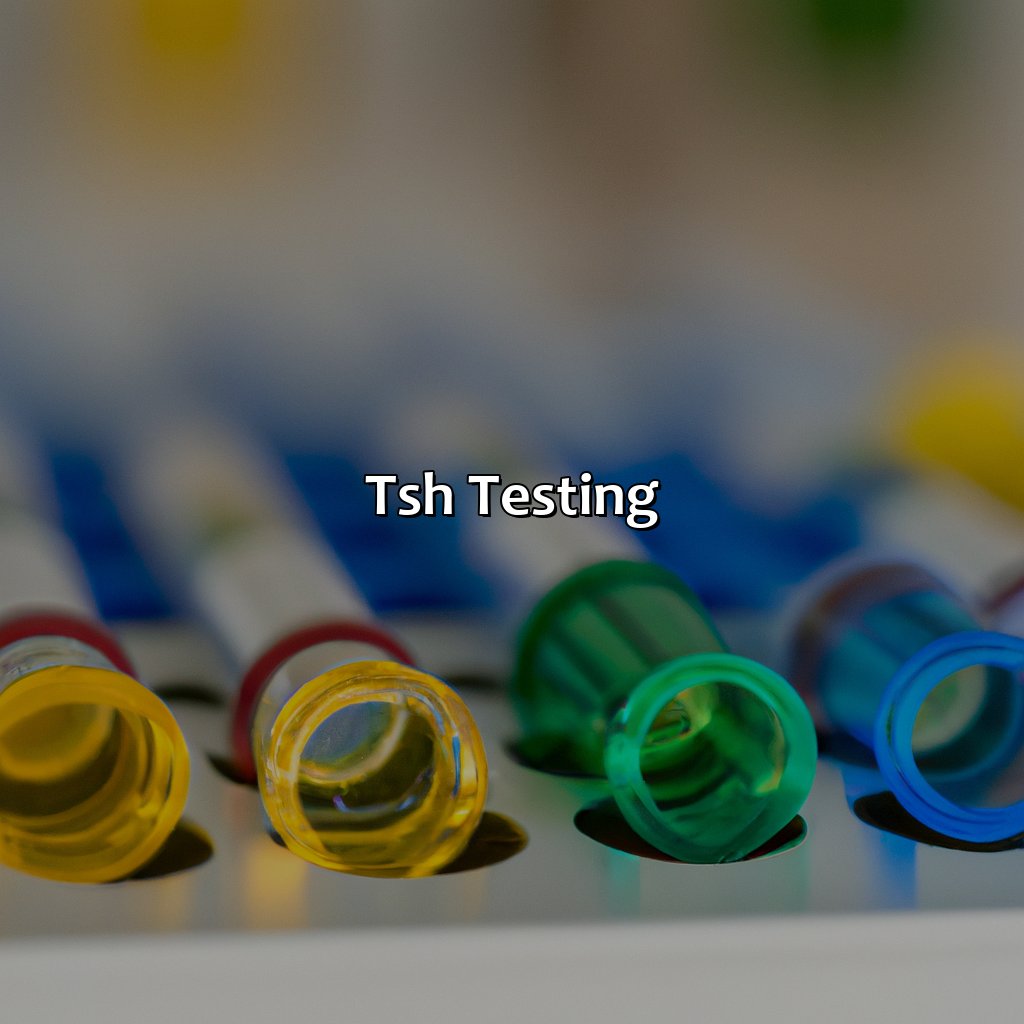 Tsh Testing  - What Color Tube For Tsh, 