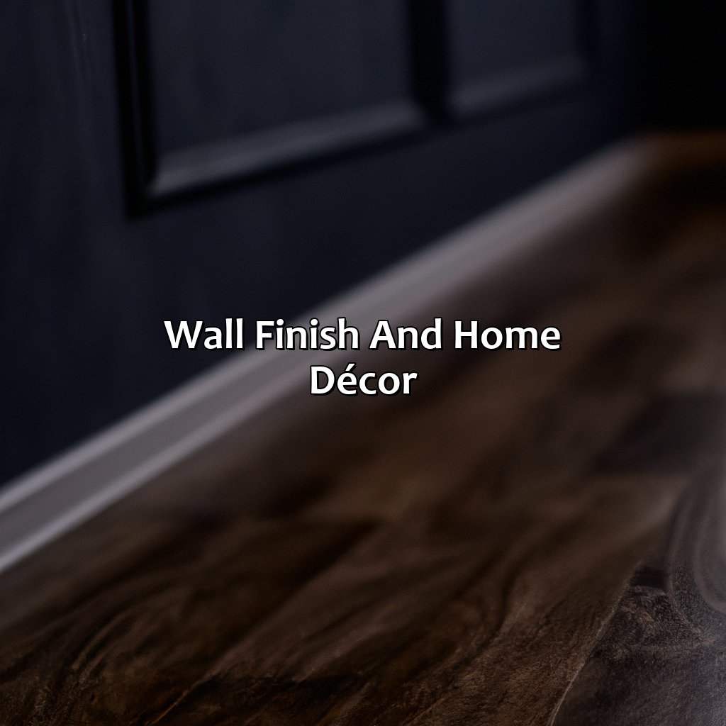 Wall Finish And Home Décor  - What Color Walls Goes With Dark Hardwood Floors, 