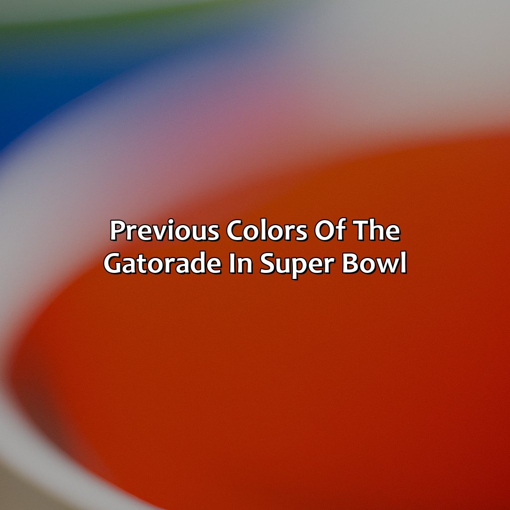 Previous Colors Of The Gatorade In Super Bowl  - What Color Was The Gatorade In Super Bowl 2022, 