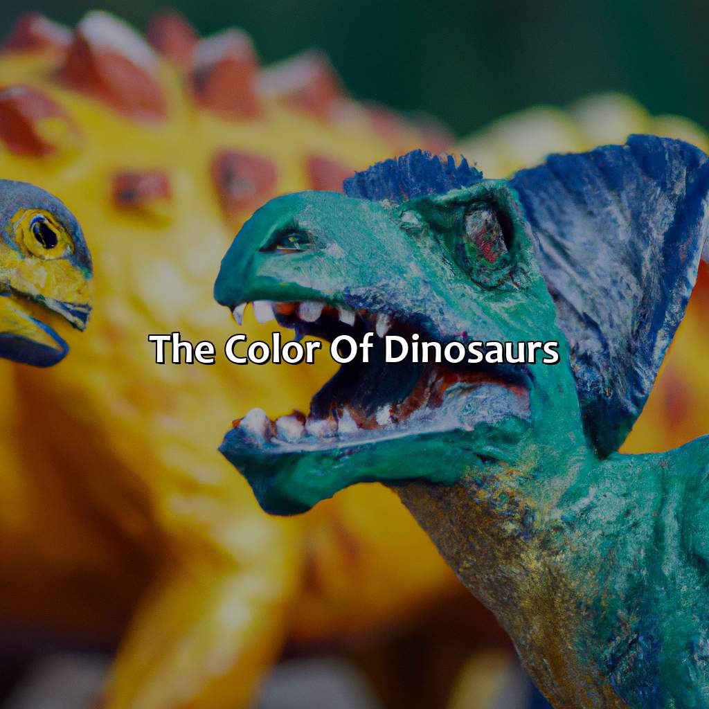 The Color Of Dinosaurs  - What Color Were Dinosaurs, 