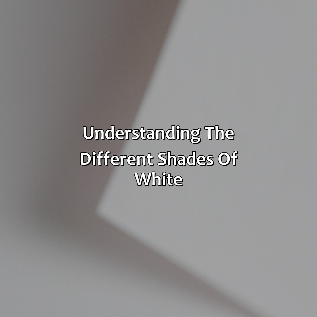 Understanding The Different Shades Of White  - What Color White To Paint Ceiling, 