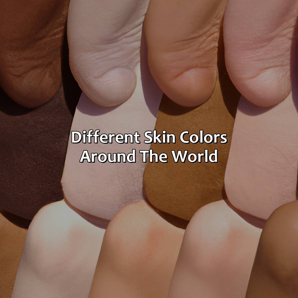 Different Skin Colors Around The World  - What Color Would I Be, 