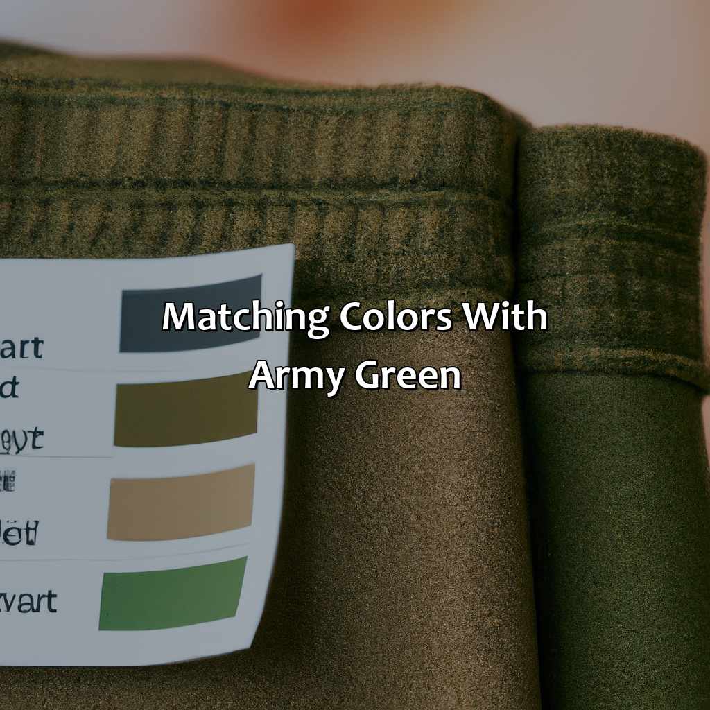 Matching Colors With Army Green  - What Colors Go With Army Green Pants, 