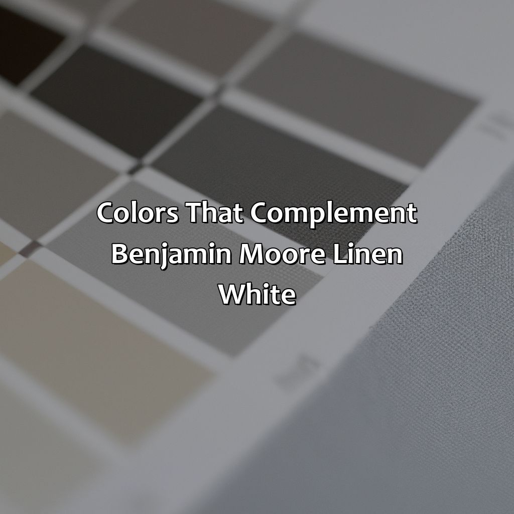 Colors That Complement Benjamin Moore Linen White  - What Colors Go With Benjamin Moore Linen White, 