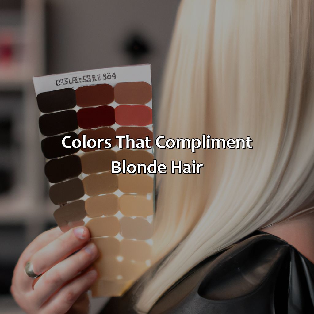 Colors That Compliment Blonde Hair  - What Colors Go With Blonde Hair, 