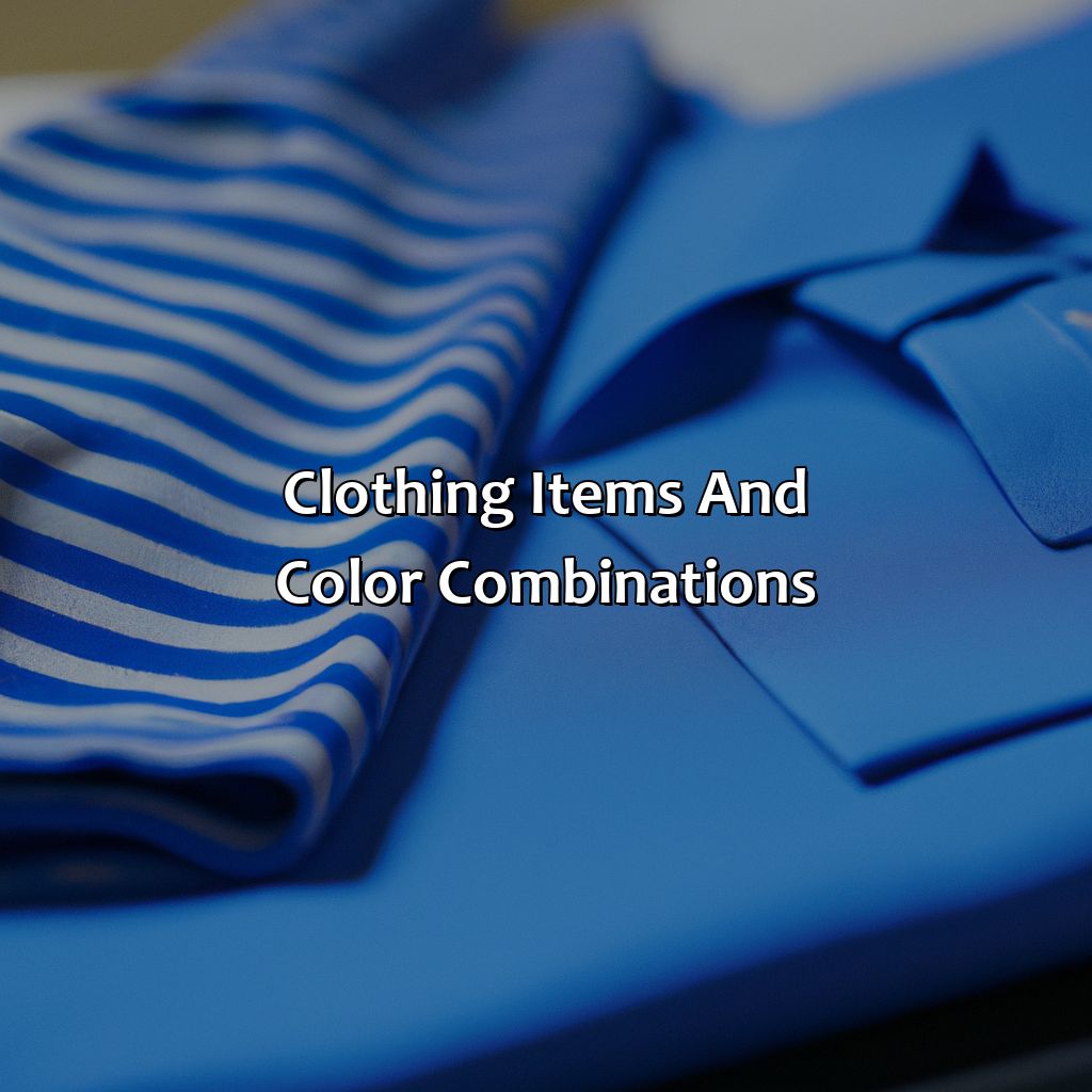 Clothing Items And Color Combinations  - What Colors Go With Blue Clothes, 